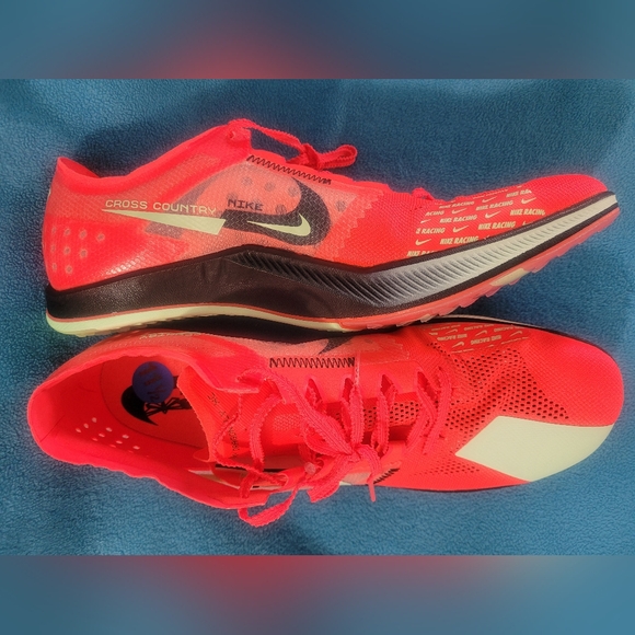 Nike ZoomX Dragonfly XC Cross-Country Spikes Mens 11.5 Hyper Orange DX7992-600